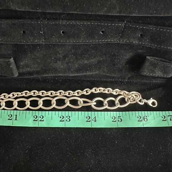 Stella & Dot Double Chain Necklace - Picture 3 of 3